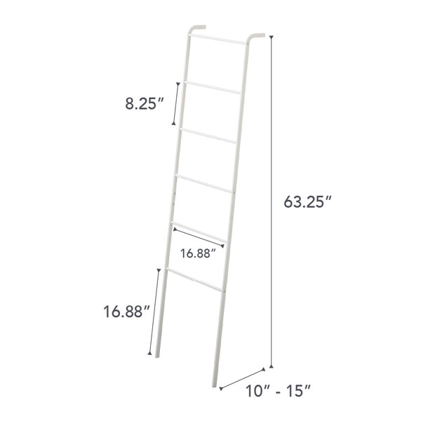 Yamazaki USA Yamazaki Home Leaning Ladder Rack, Steel & Reviews Wayfair